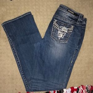 Vigoss Sequin Pocket Slim Boot S10/L32